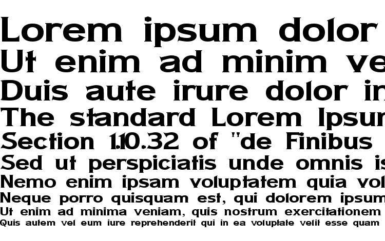 specimens Lady Copra Wide font, sample Lady Copra Wide font, an example of writing Lady Copra Wide font, review Lady Copra Wide font, preview Lady Copra Wide font, Lady Copra Wide font
