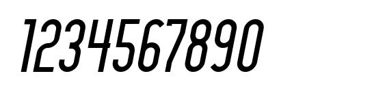 Lady Ice Italic Font, Number Fonts