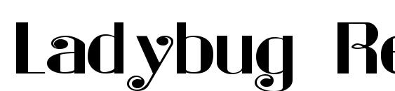 Ladybug Regular Font