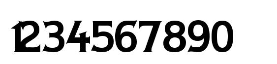 Ladyc Font, Number Fonts