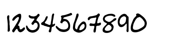 Ladylike BB Font, Number Fonts