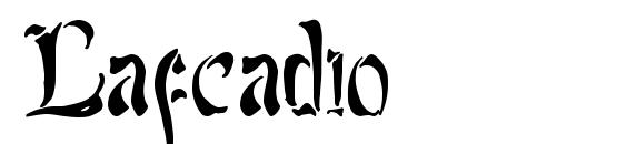 Lafcadio font, free Lafcadio font, preview Lafcadio font