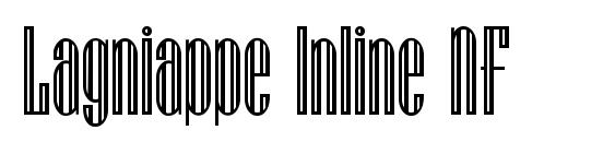 Lagniappe Inline NF font, free Lagniappe Inline NF font, preview Lagniappe Inline NF font