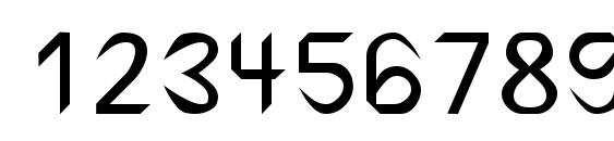 Lakeland Font, Number Fonts