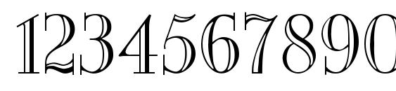 Lakewood engraved Font, Number Fonts