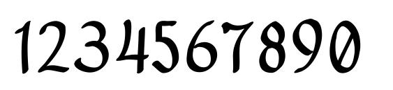 Lancastershire Font, Number Fonts