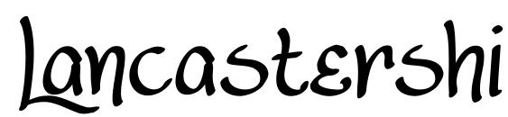 шрифт Lancastershire, бесплатный шрифт Lancastershire, предварительный просмотр шрифта Lancastershire