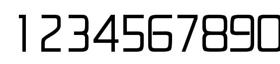 Lancester Regular DB Font, Number Fonts