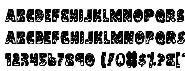 glyphs Land Shark Condensed font, сharacters Land Shark Condensed font, symbols Land Shark Condensed font, character map Land Shark Condensed font, preview Land Shark Condensed font, abc Land Shark Condensed font, Land Shark Condensed font