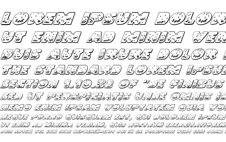 specimens Land Shark Outline Italic font, sample Land Shark Outline Italic font, an example of writing Land Shark Outline Italic font, review Land Shark Outline Italic font, preview Land Shark Outline Italic font, Land Shark Outline Italic font