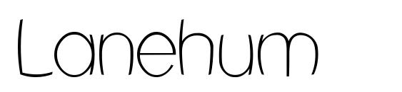 Lanehum font, free Lanehum font, preview Lanehum font