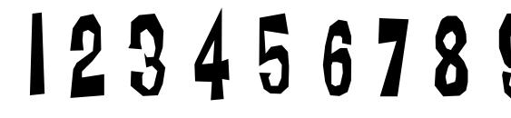 Lanky Font, Number Fonts