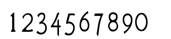 Lansbury Font, Number Fonts