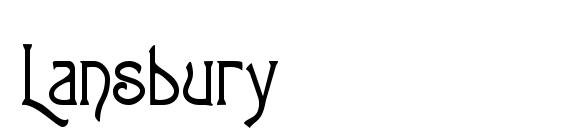 Lansbury Font