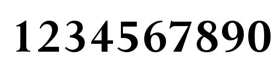 Lapidary 333 Bold BT Font, Number Fonts