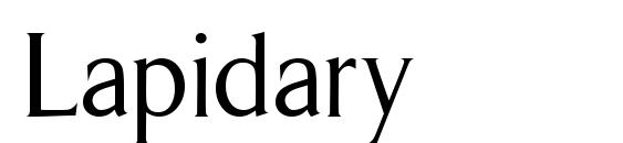 Lapidary font, free Lapidary font, preview Lapidary font