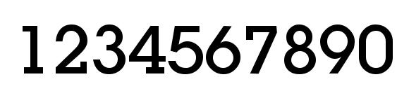 LaplandDemibold Regular Font, Number Fonts