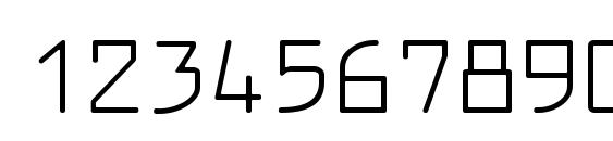 Larabief Font, Number Fonts