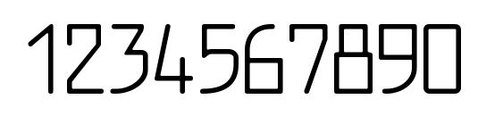LarabiefontCd Regular Font, Number Fonts