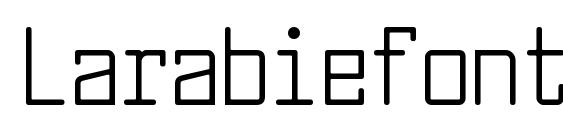 LarabiefontCd Regular Font