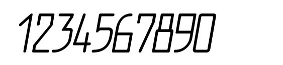 LarabiefontCp Italic Font, Number Fonts