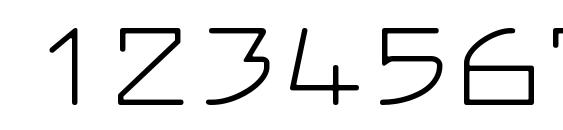 LarabiefontEx Regular Font, Number Fonts