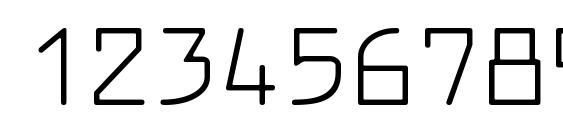 LarabiefontRg Regular Font, Number Fonts