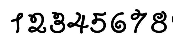 Lariat Font, Number Fonts