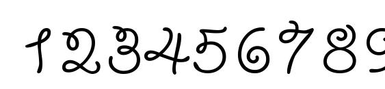 Lariatlight Font, Number Fonts