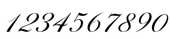 LarisimaLight Regular Font, Number Fonts