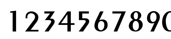Larwell Thin Font, Number Fonts