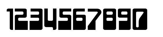 LaserDisco Extended Font, Number Fonts