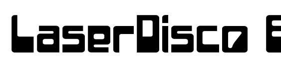 LaserDisco Extended font, free LaserDisco Extended font, preview LaserDisco Extended font