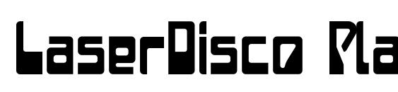 LaserDisco Plain Font