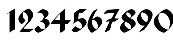 Lashon tov Font, Number Fonts