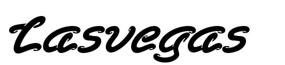 Lasvegas font, free Lasvegas font, preview Lasvegas font