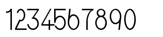 LateNite Font, Number Fonts