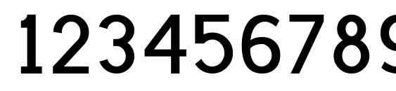 Latha Font, Number Fonts