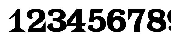 Latiara Font, Number Fonts