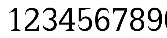Latinia normal Font, Number Fonts