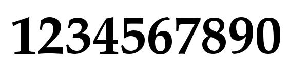 LatinoPal6 BoldSH Font, Number Fonts