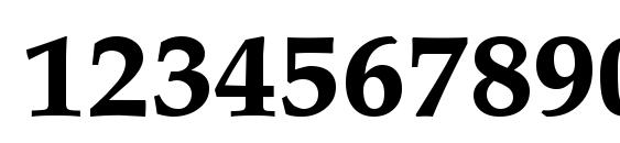 LatinoPal7 ExtraBoldSH Font, Number Fonts