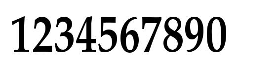 LatinoPalCond5 DemiSH Font, Number Fonts