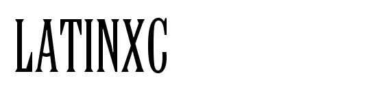 Latinxc font, free Latinxc font, preview Latinxc font