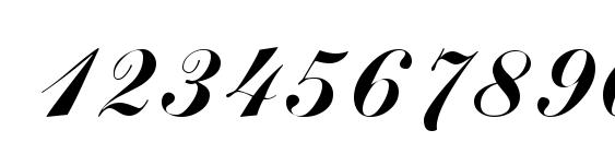 Laubergescriptssk Font, Number Fonts