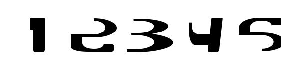 Laurehead Font, Number Fonts