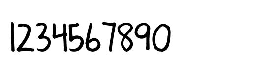 Lauren C. Brown Font, Number Fonts