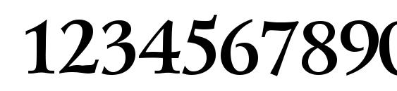 Lazurski Bold Cyrillic Font, Number Fonts