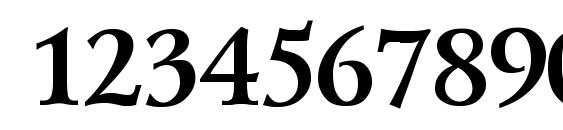 Lazurski Bold Font, Number Fonts