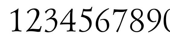 Lazurski regular Font, Number Fonts